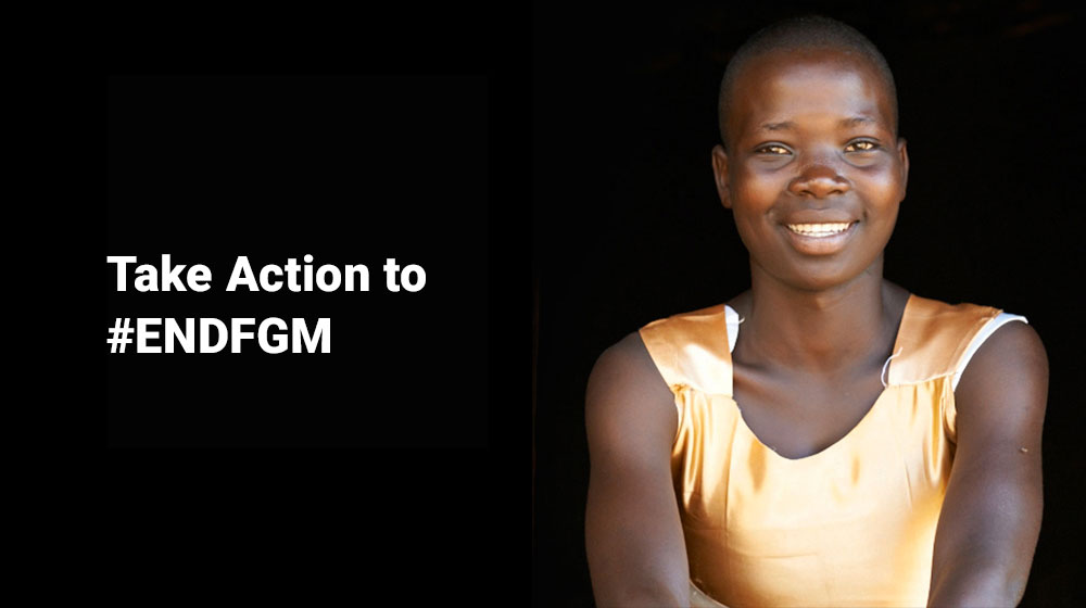 Pledge to champion the end of female genital mutilation