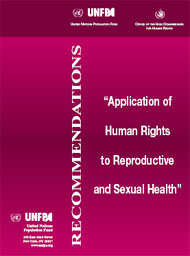 Application of Human Rights to Reproductive and Sexual Health