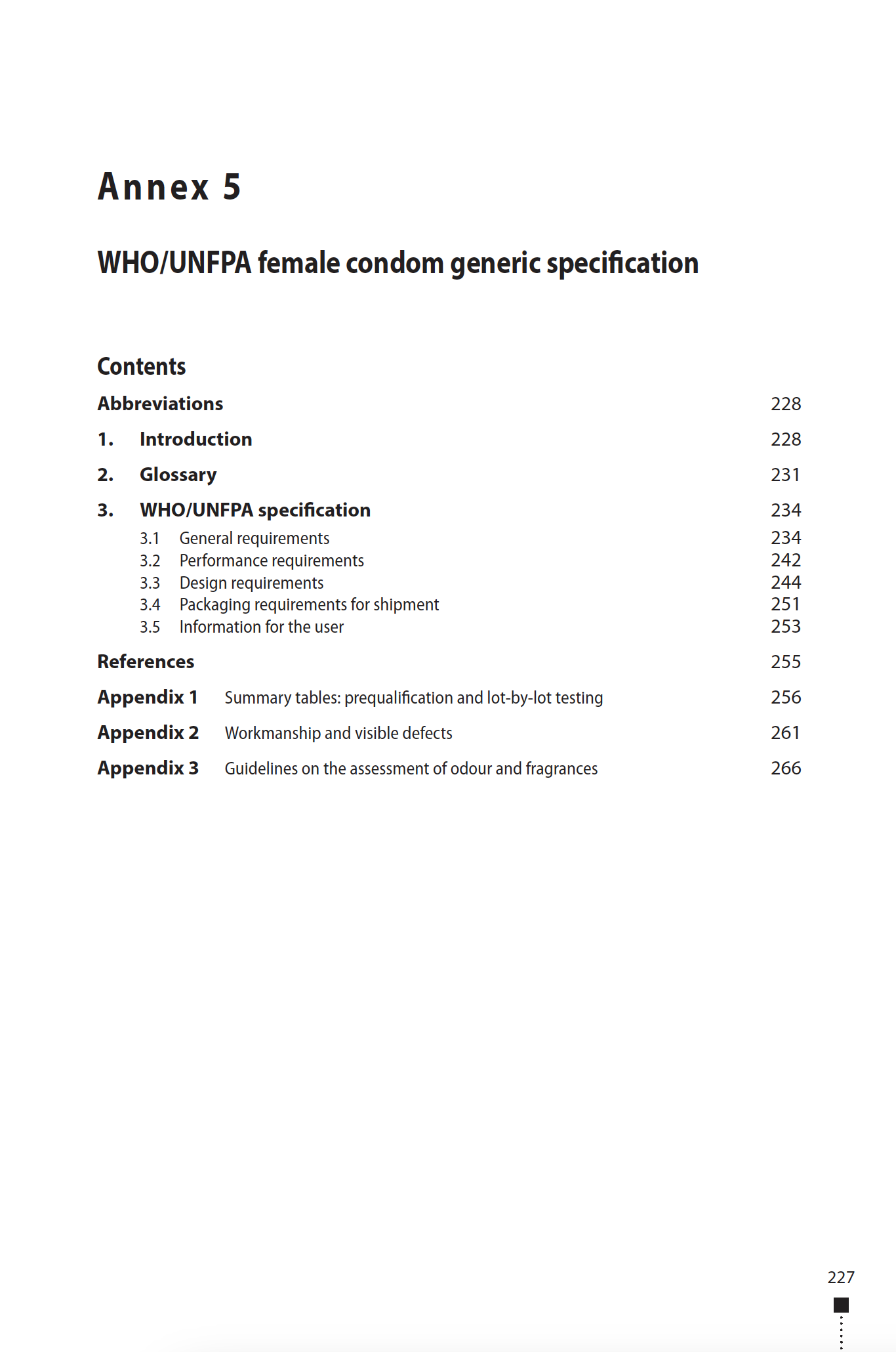 Prequalification Programme for Female Condoms