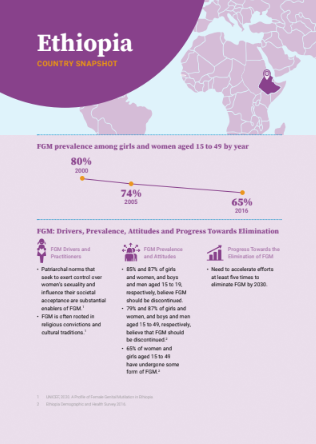 Ethiopia FGM Country Snapshot