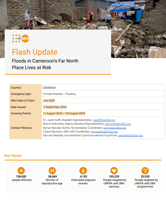 Cameroon Situation Report - Floods Flash Update #1 - 3 September 2024