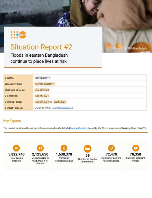 Bangladesh Situation Report #2 - September 2024