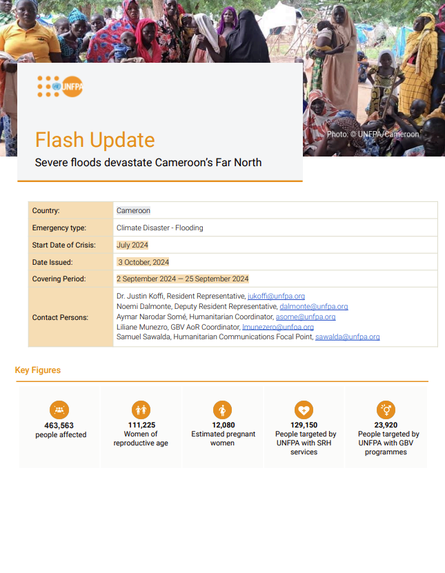 Cameroon Flash Update #2 - September 2024