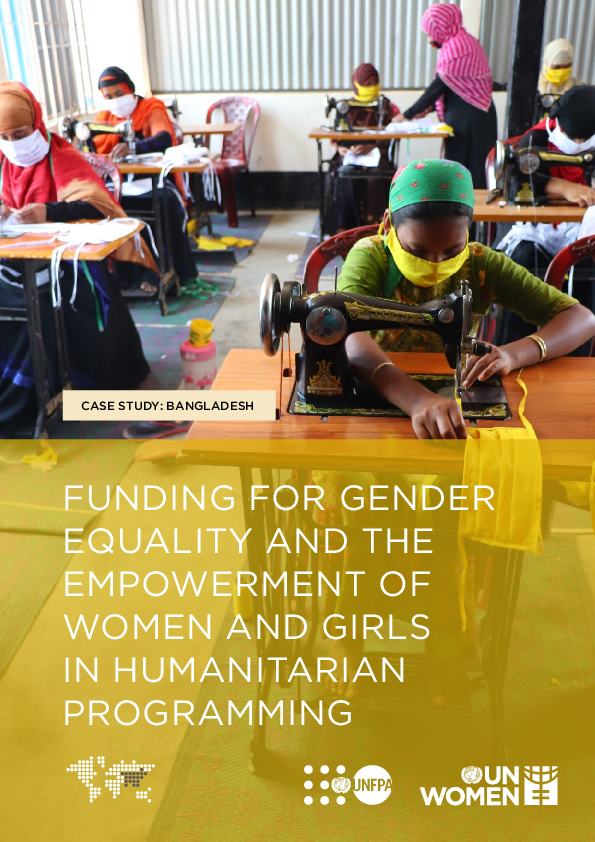 Bangladesh: Funding for gender equality and the empowerment of women and girls in humanitarian programming