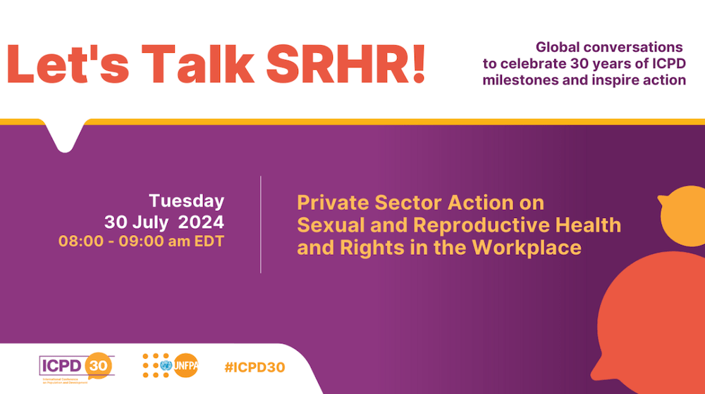 Let’s Talk Sexual and Reproductive Health and Rights in the Private-Sector Workplace