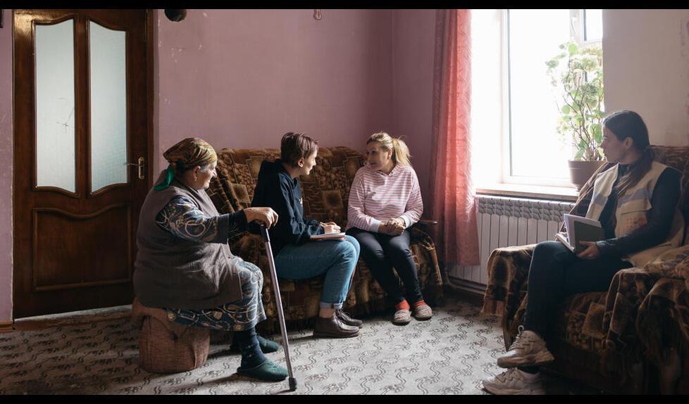 Young women in Armenia