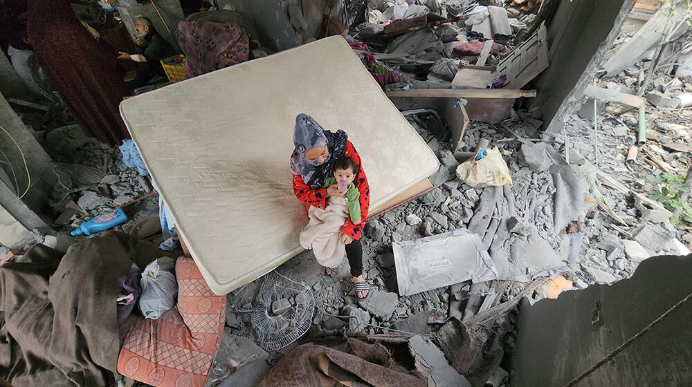 “The heart is fatigued.” Lives in ruins amid displacement in Gaza