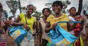 Solar power brings light to Congolese refugees in Angola